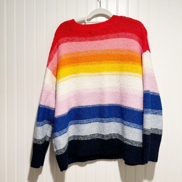 Old Navy Rainbow Striped Sweater Plus Size 2X - Picture 6 of 6